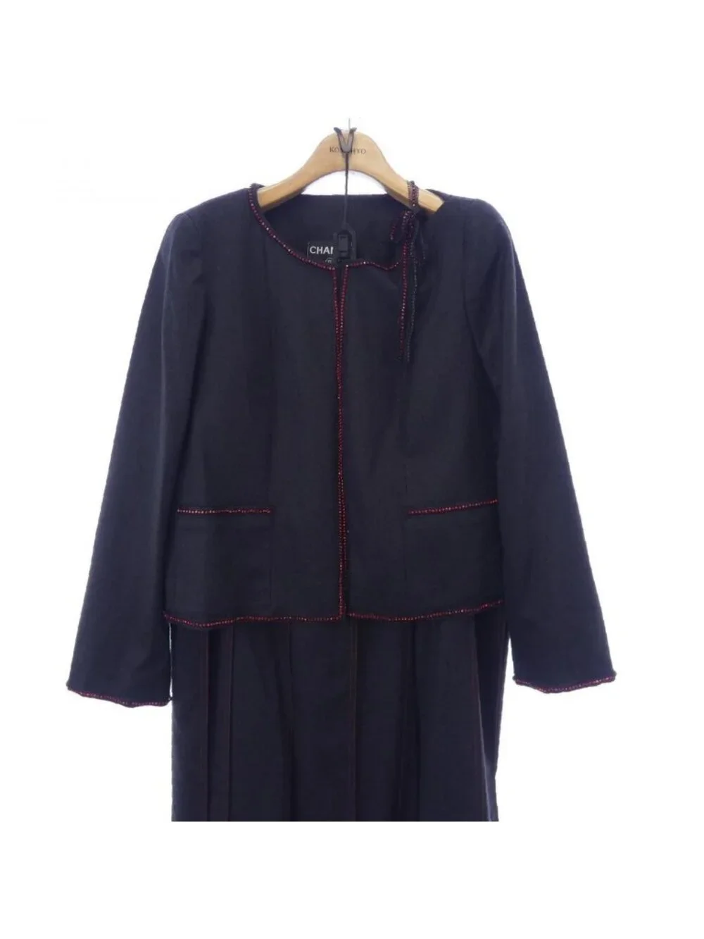 Chanel Vintage Suit Black
